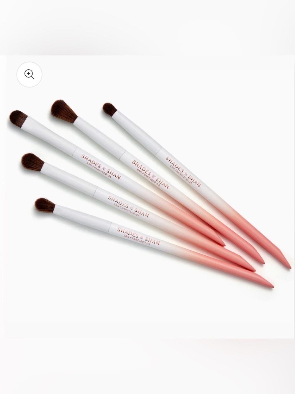 SHADES BY SHAN The Bridal Brush Set Premium 5 Piece Brush Set